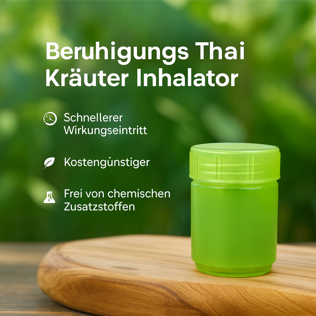 Thai Kräuter Inhalator: Freie Nase, nach der ersten anwendung