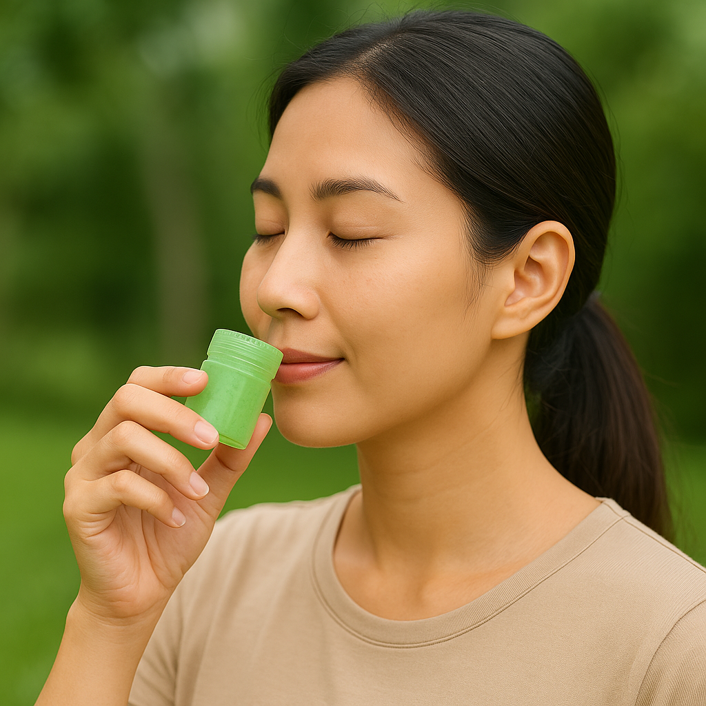 Thai Kräuter Inhalator: Freie Nase, nach der ersten anwendung