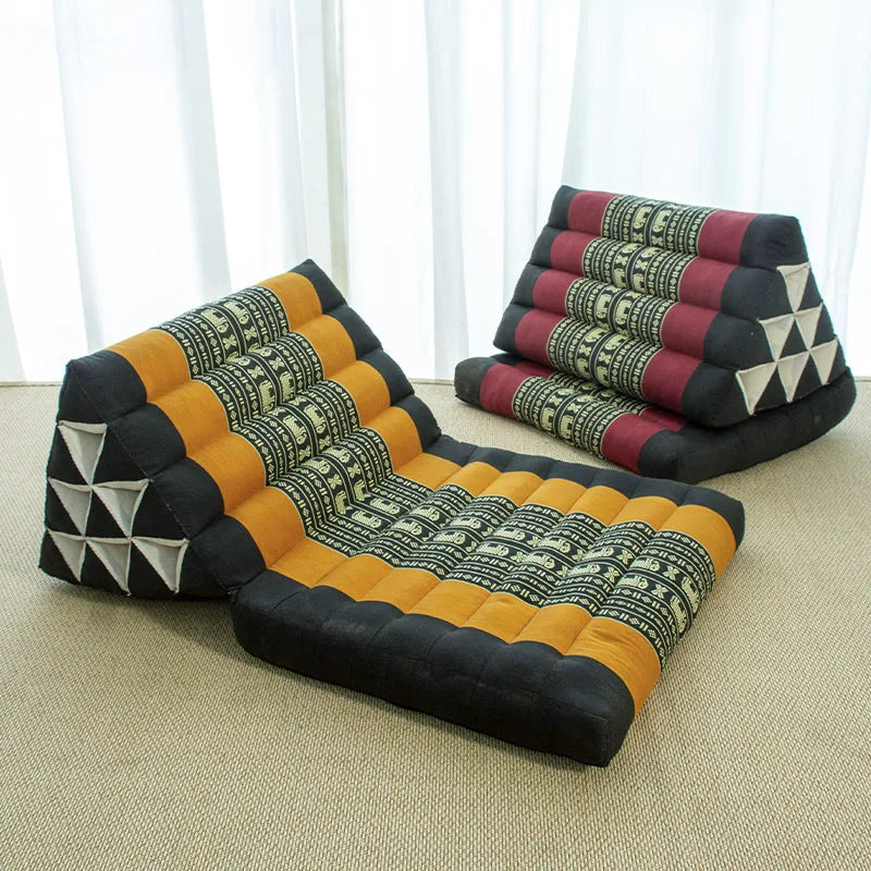 Dreieckskissen: Entspanne natürlich nach Thai-Tradition