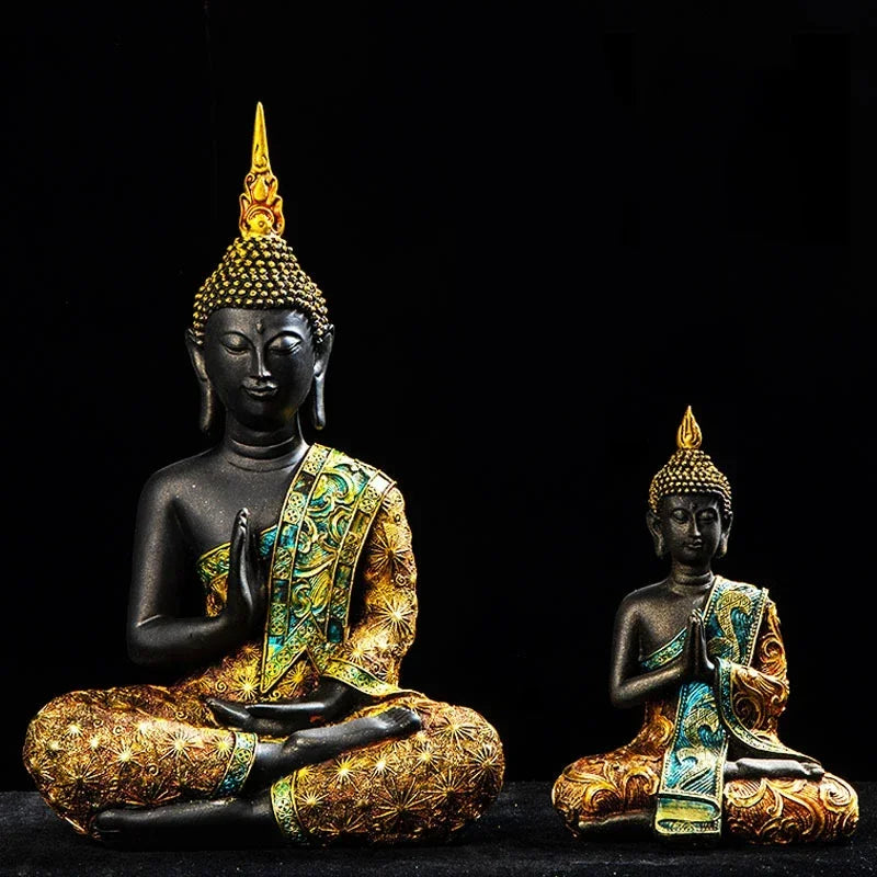 Große Buddha Statue – Handgefertigte thailändische Figur