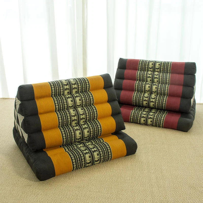 Dreieckskissen: Entspanne natürlich nach Thai-Tradition