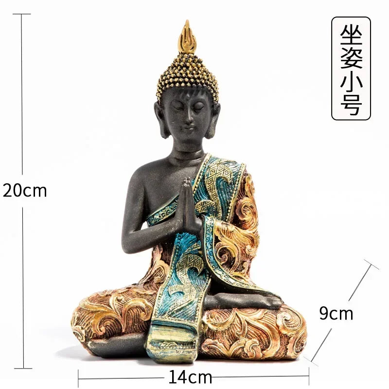 Große Buddha Statue – Handgefertigte thailändische Figur