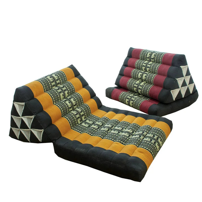 Dreieckskissen: Entspanne natürlich nach Thai-Tradition